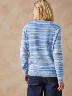 Gilet cardigan chaud col rond