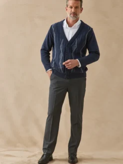 Gilet classique 30% laine
