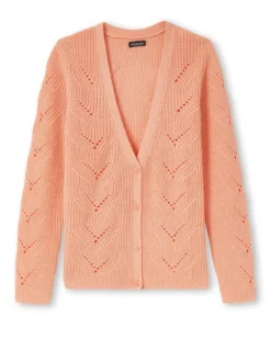 Gilet en côtes perlées