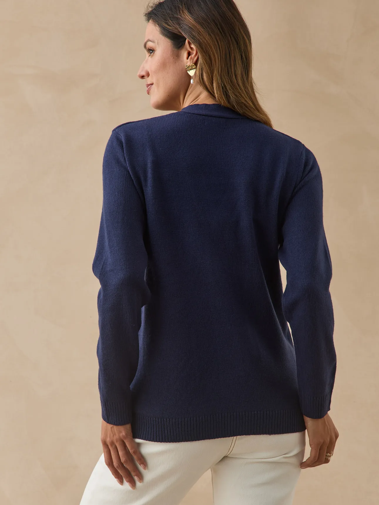 Gilet intemporel manches longues