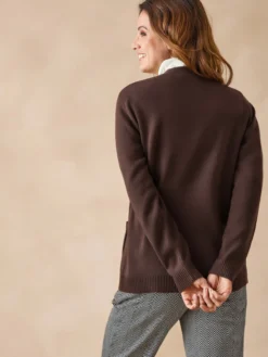 Gilet intemporel manches longues