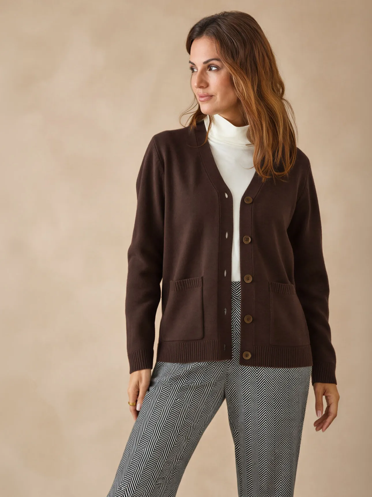Gilet intemporel manches longues