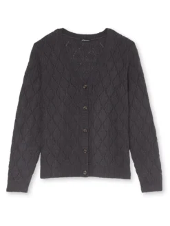 Gilet maille fantaisie