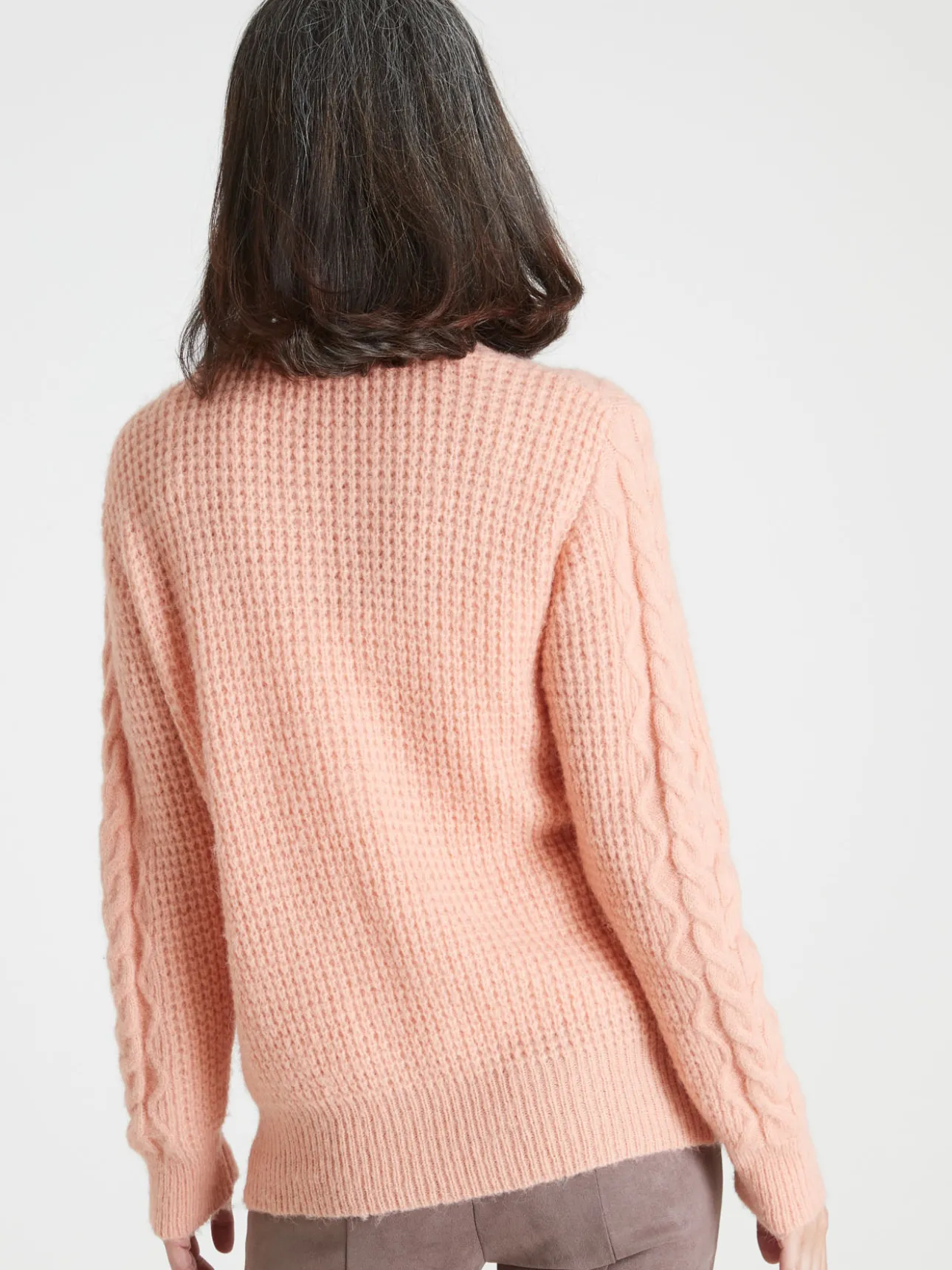 GIlet torsadé