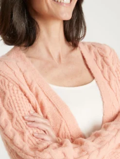 GIlet torsadé