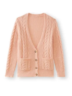 GIlet torsadé