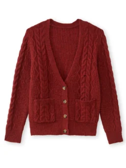 GIlet torsadé