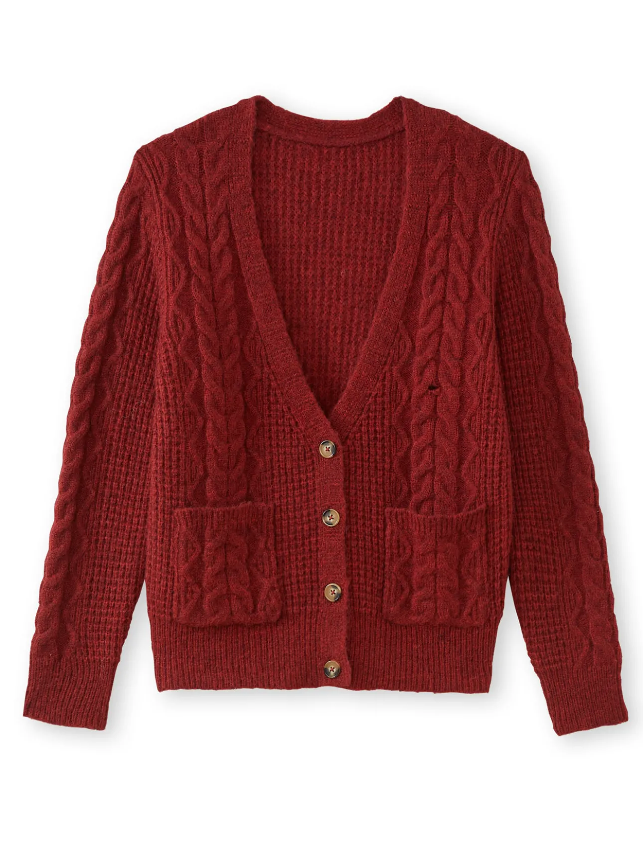 GIlet torsadé