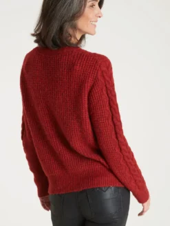 GIlet torsadé