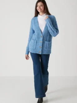 GIlet torsadé