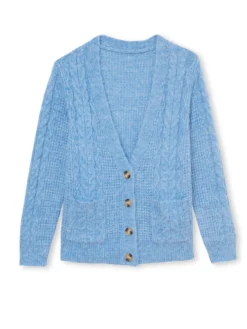 GIlet torsadé