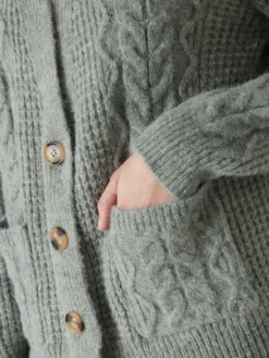 GIlet torsadé