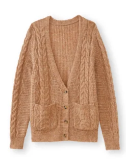 GIlet torsadé