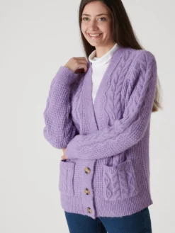 GIlet torsadé