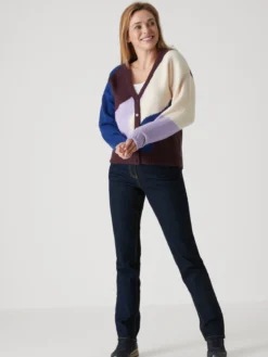 GIlet V colorblock