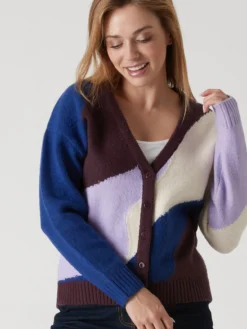 GIlet V colorblock