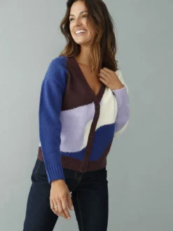 GIlet V colorblock