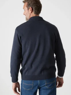 Gilet zippé avec laine