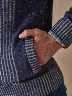 Gilet zippé col montant