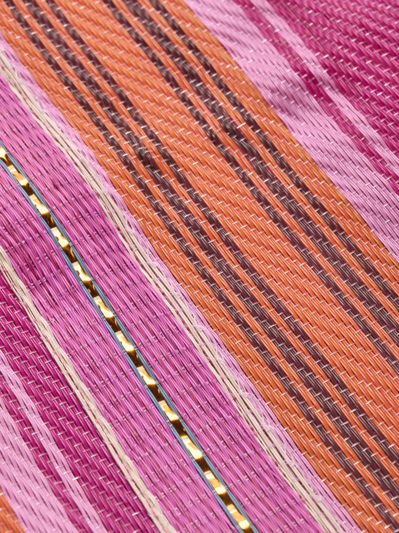 Grand sac cabas rayé