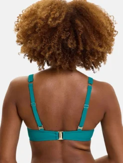 Haut de maillot de bain à armatures