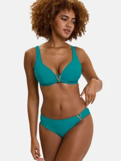 Haut de maillot de bain à armatures