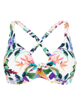 Haut de maillot de bain à armatures