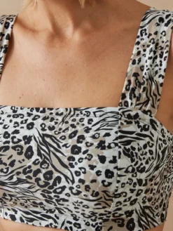 Haut de maillot de bain forme brassière
