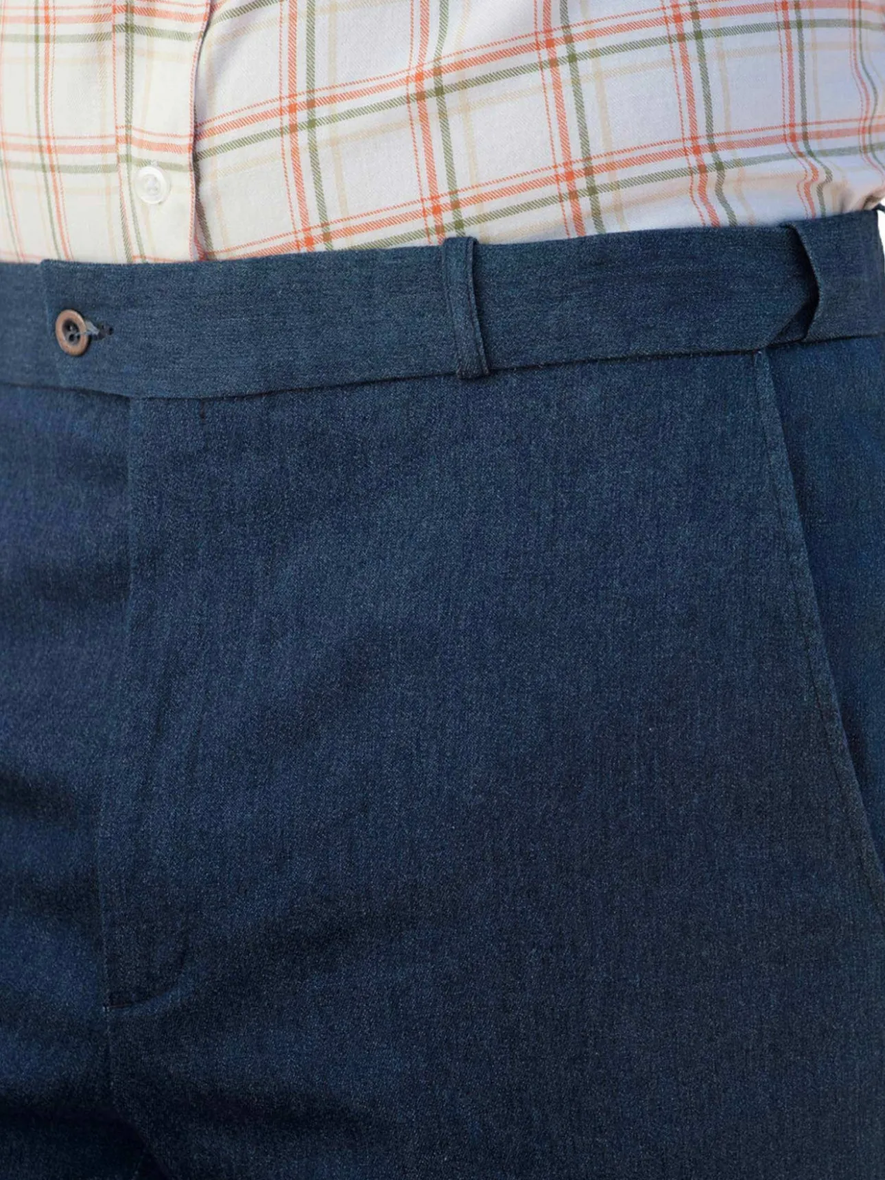 Jean droit confort ceinture élastiquée