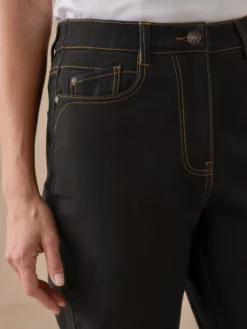 Jean 7/8ème coupe Mom