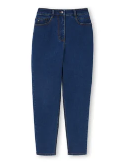 Jean 7/8ème coupe Mom