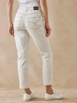 Jean 7/8ème taille haute