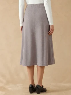 Jupe ample maille milano