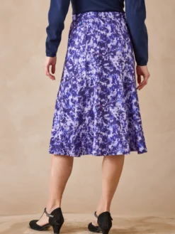 Jupe ample midi