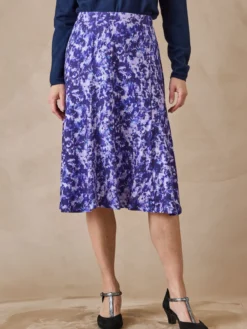 Jupe ample midi