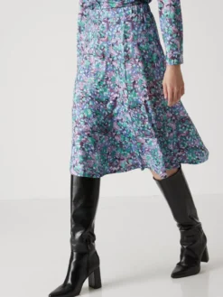 Jupe ample midi