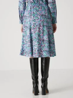 Jupe ample midi