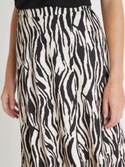 Jupe ample midi
