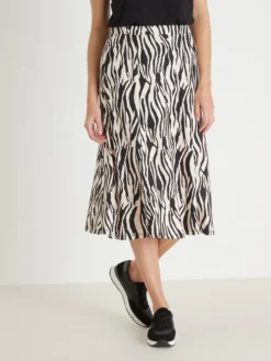 Jupe ample midi