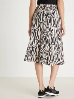 Jupe ample midi