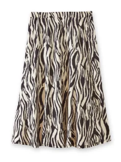 Jupe ample midi
