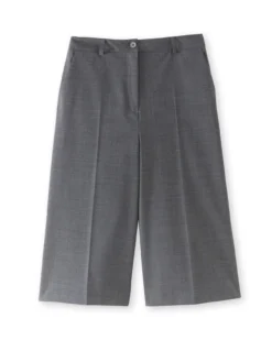 Jupe-culotte élastiquée dos