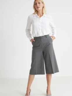 Jupe-culotte élastiquée dos