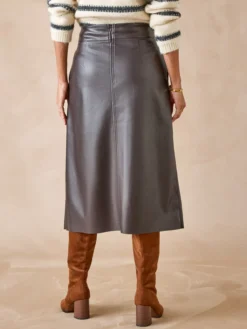 Jupe imitation cuir