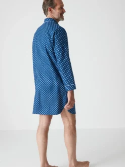 Liquette imprimée col chemise
