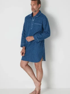 Liquette imprimée col chemise