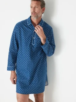 Liquette imprimée col chemise