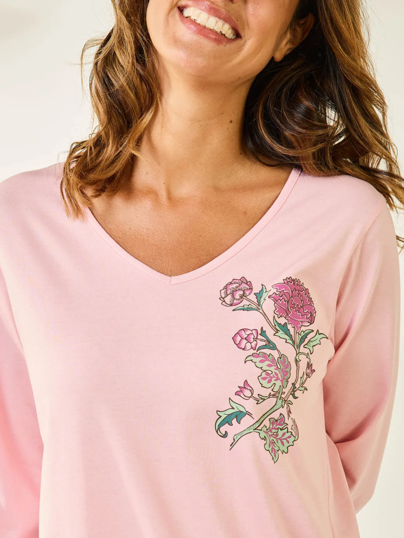 Lot 2 chemises de nuit forme t-shirt