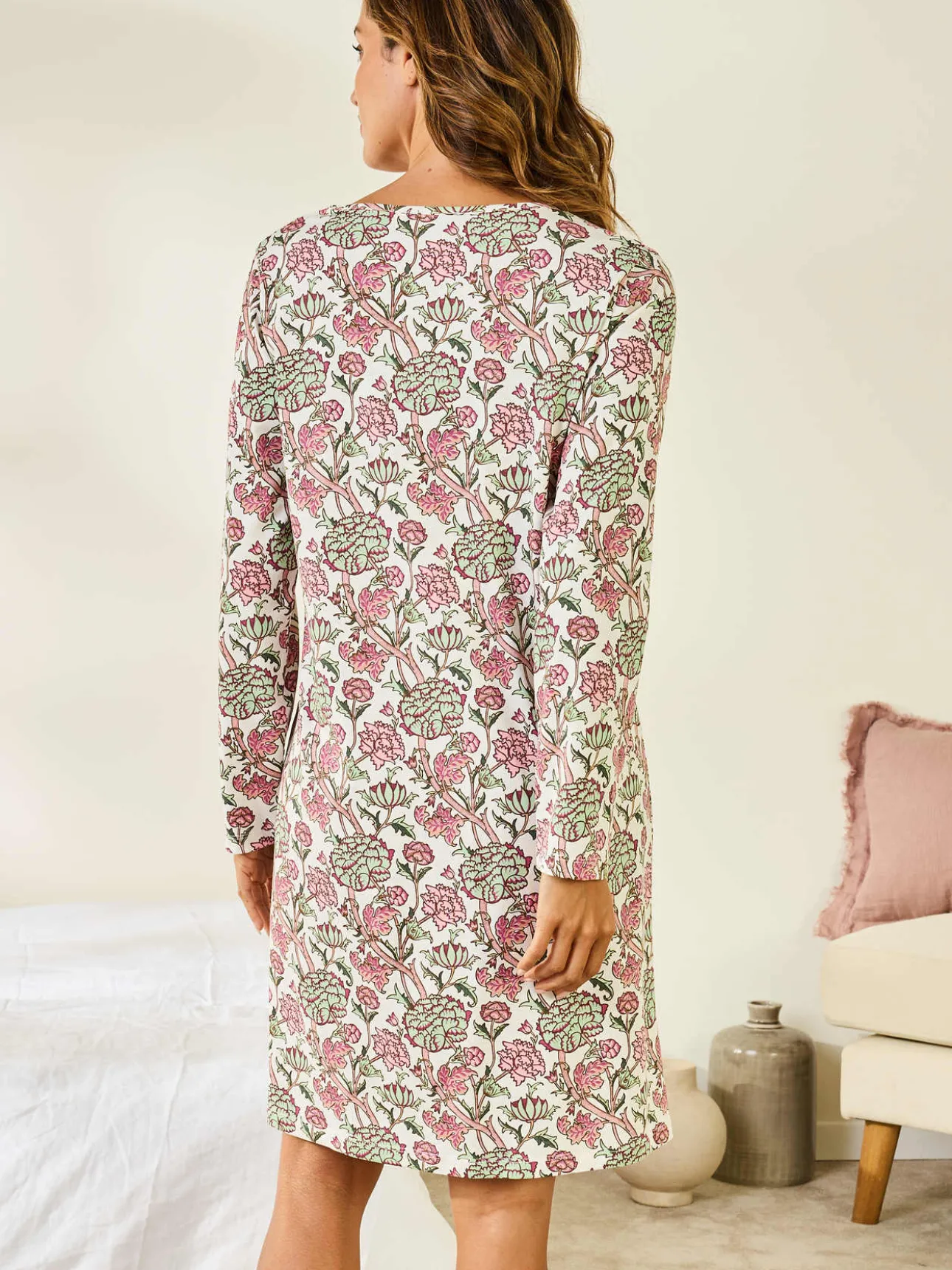 Lot 2 chemises de nuit forme t-shirt