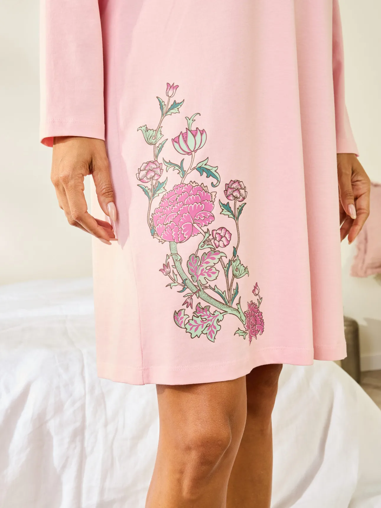 Lot 2 chemises de nuit forme t-shirt